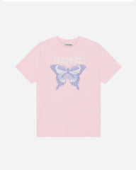 Basic Jersey Butterfly Relaxed T-shirt - Light Lilac