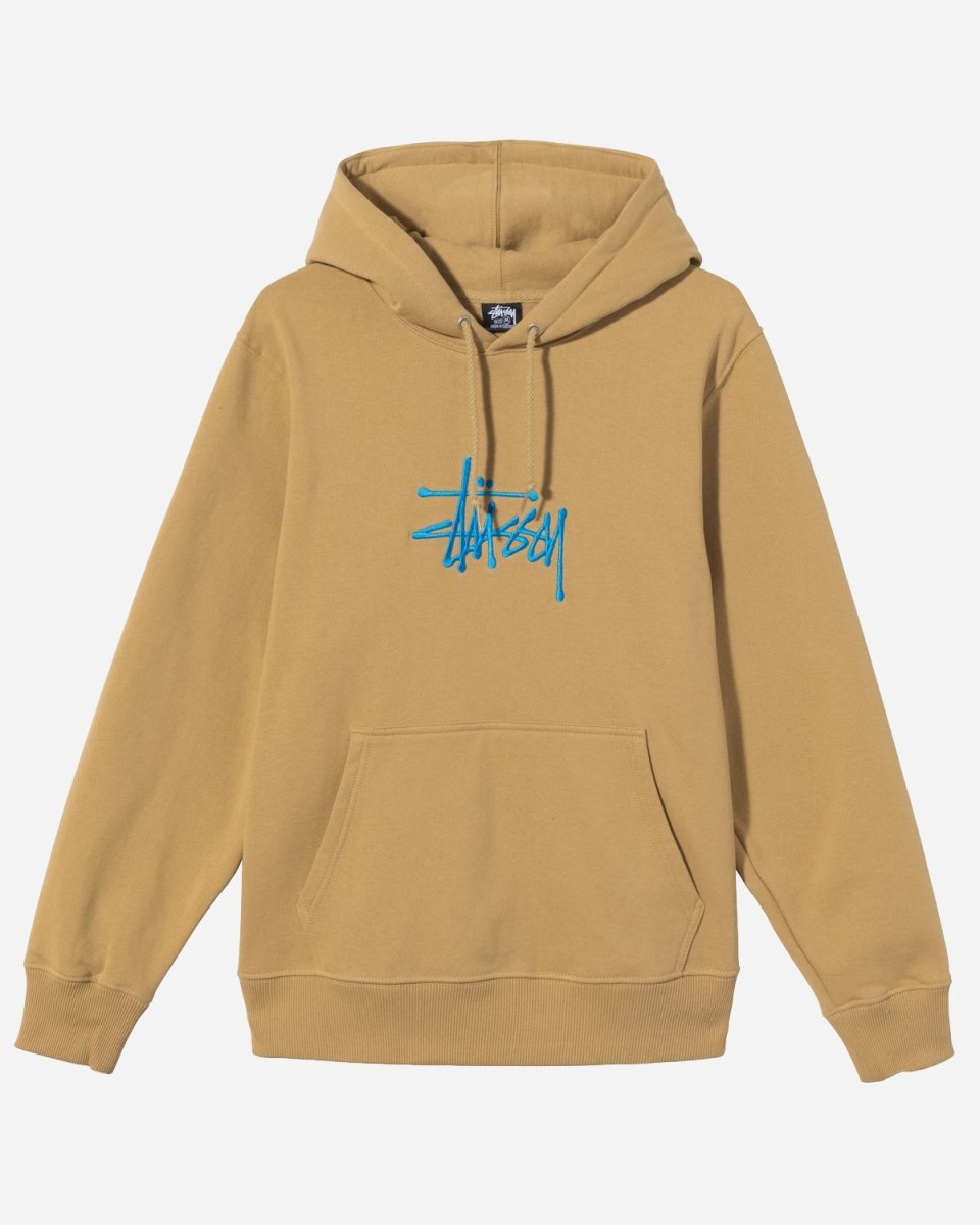 Basic Stüssy App. Hood - Khaki - Munk Store