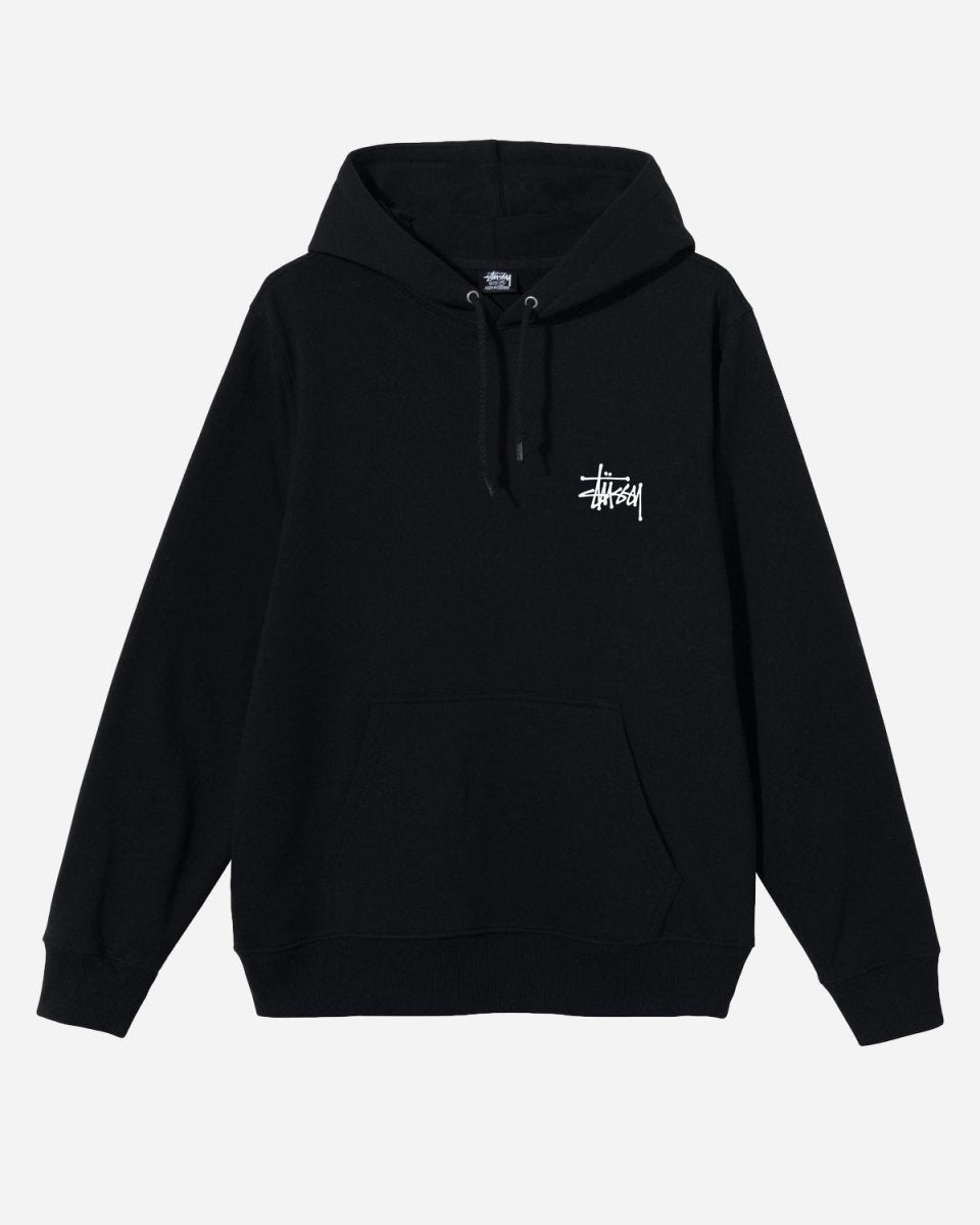 Basic Stüssy Hood - Black Sweatshirts og strik fra Stüssy