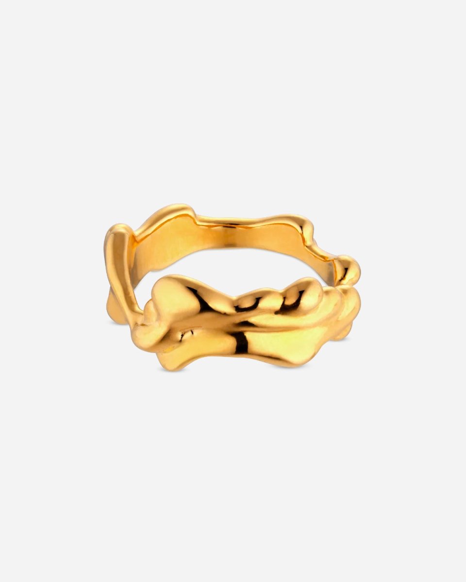 Big Drippy Ring - Gold - Munk Store