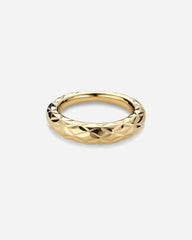 Big Impression Ring - Gold Plated