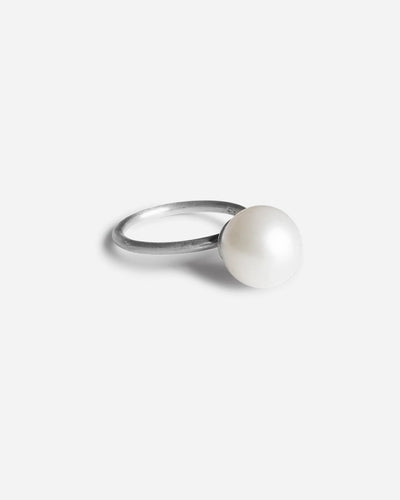 Big Pearl Ring - Silver - Munk Store