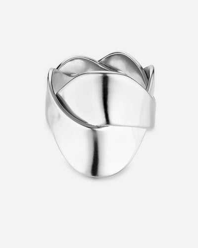 Big Wavy Ring - Silver - Munk Store