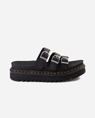 Blaire Slide Hydro Leather - Black