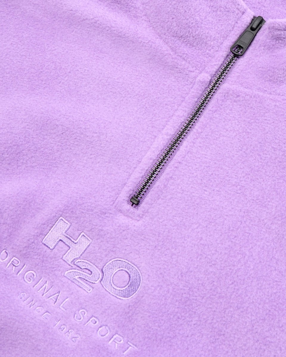 Blåvand II Fleece Half Zip - Amethyst - Munk Store