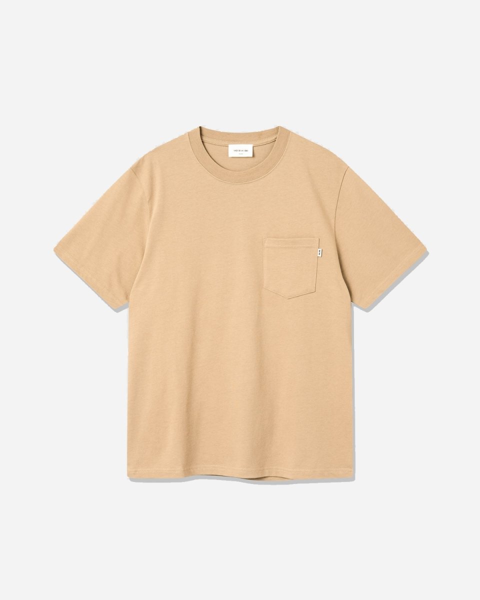 Bobby pocket T-shirt - Khaki - Munk Store
