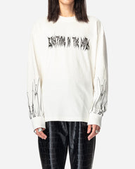 Boxy Tee Long Sleeve - Off White