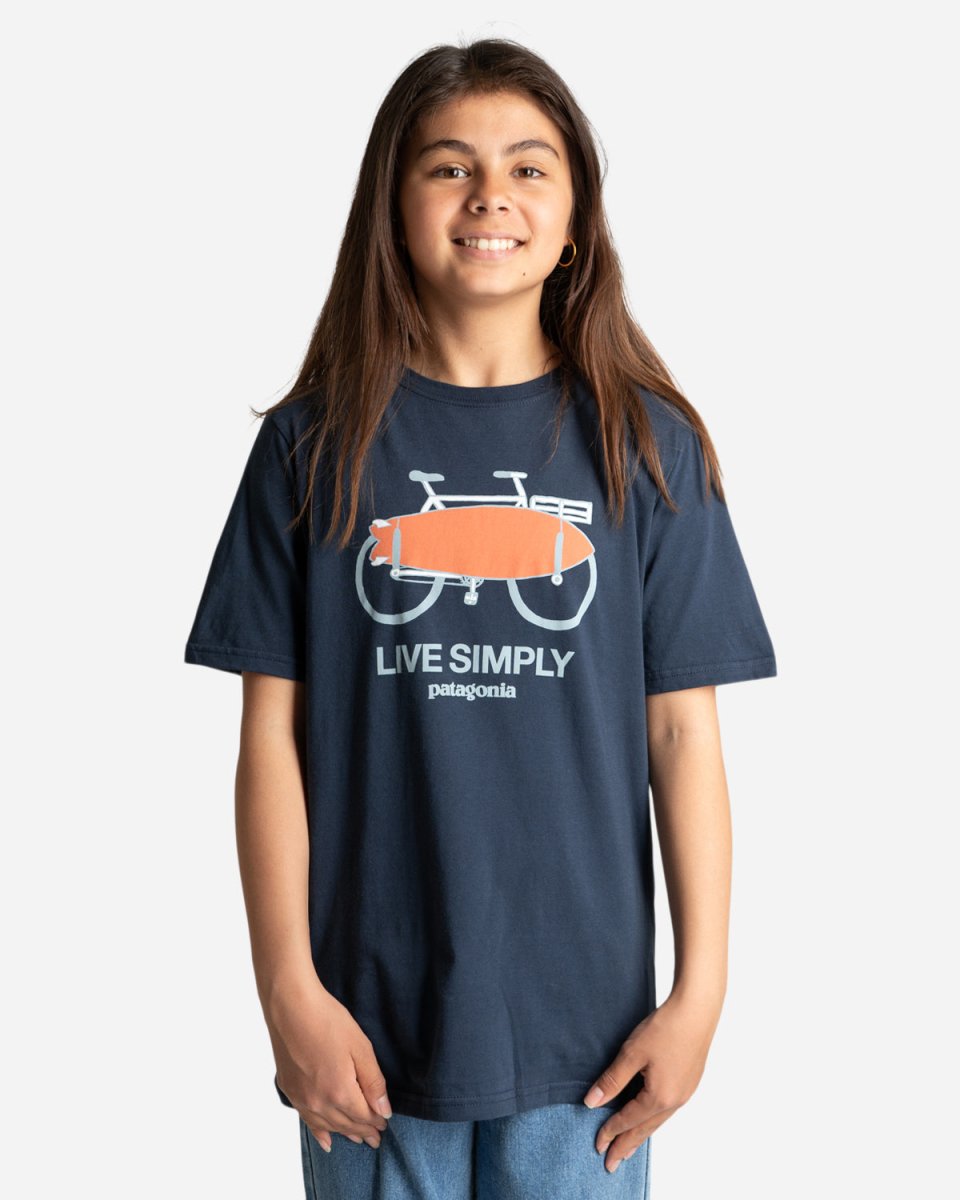 Boys' Graphic T-Shirt - New Navy - Munk Store