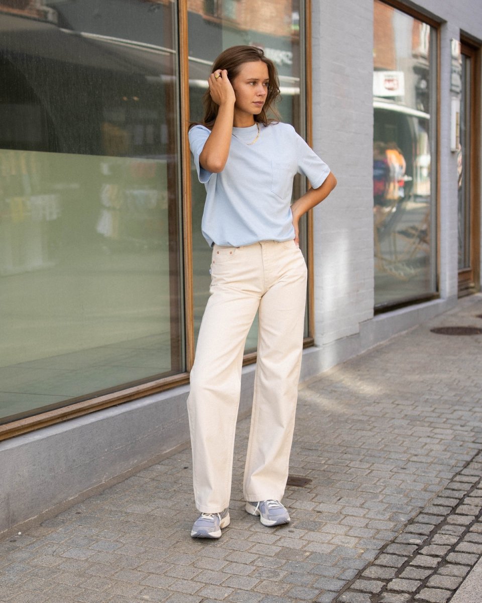 Derfor Prelude renhed Carla Off white Jeans - Off White fra Woodbird | Munk Store