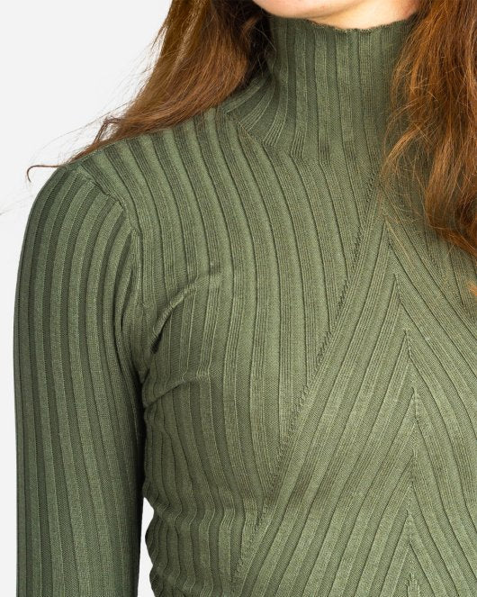Chelsea Knit Dress - Light Green - Munk Store