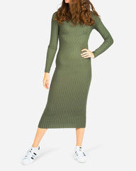Chelsea Knit Dress - Light Green