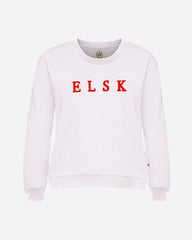 Chenille EMB. Ørum Women's Sweatshirt - Dusty Pink