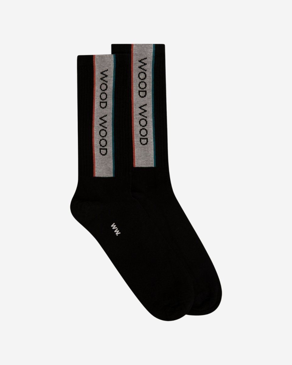 Conor logo sports socks - Black - Munk Store