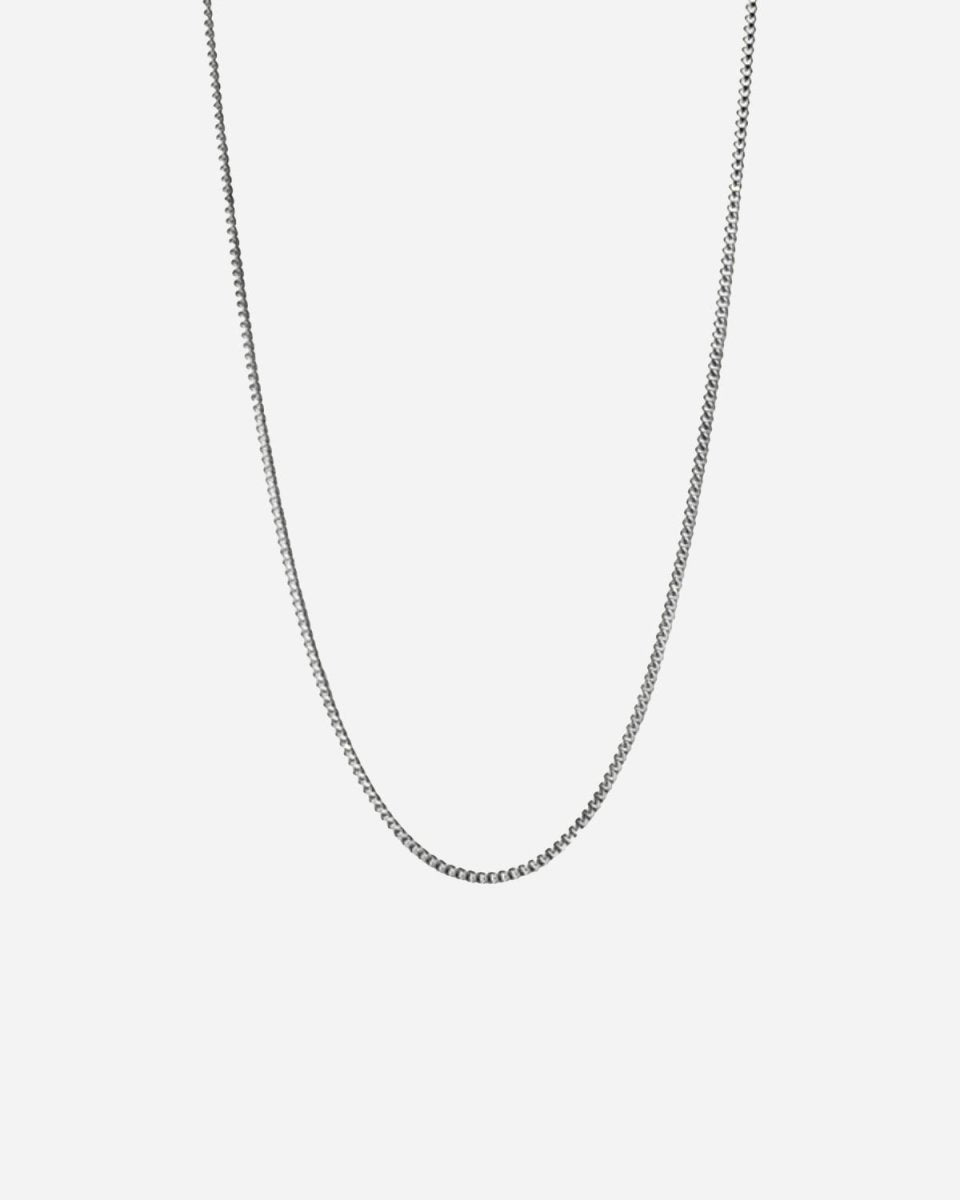 Curb Chain 40 cm - Sterling Silver - Munk Store