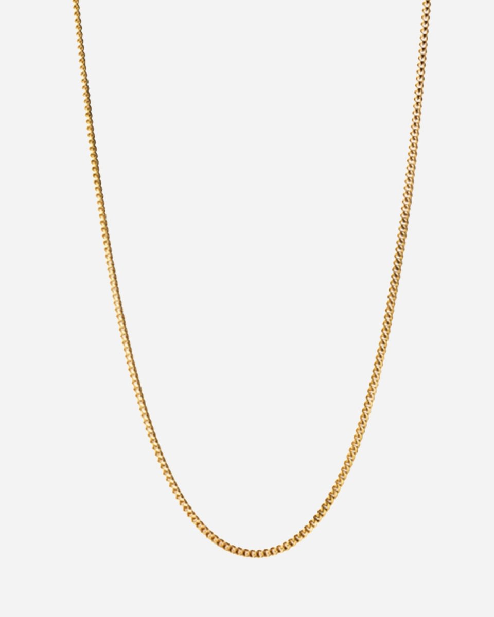 Curb Chain 55 cm - Gold Plated - Munk Store