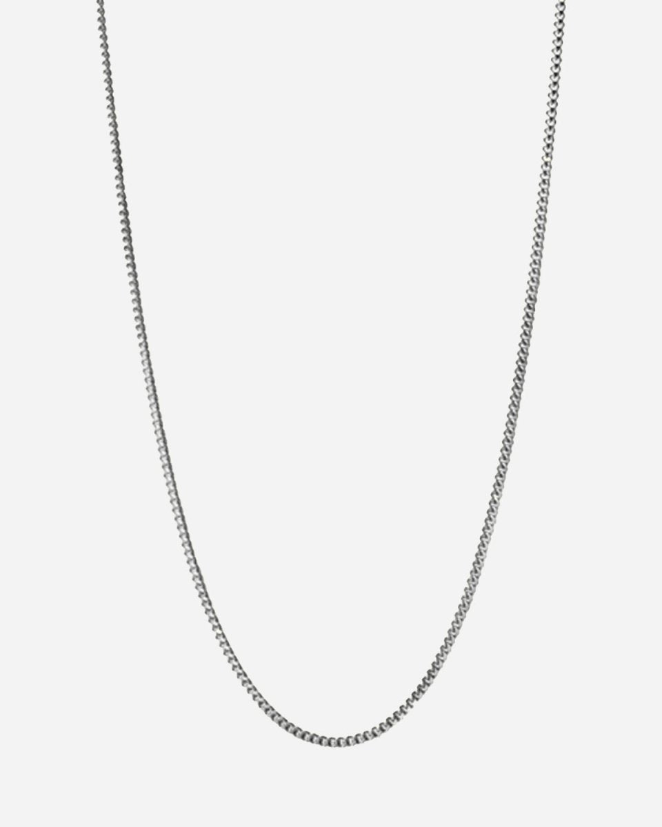 Curb Chain 55 cm - Sterling Silver - Munk Store
