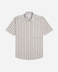 Dads Striped Shirt - Cream White