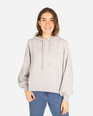 Denver sweat hoodie - Light Grey Melange