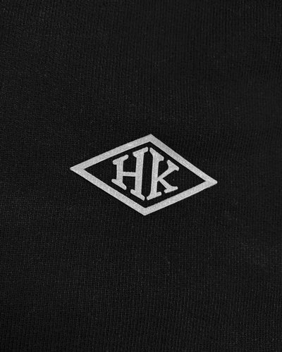 Diamond Logo Tee - Distressed Black - Munk Store