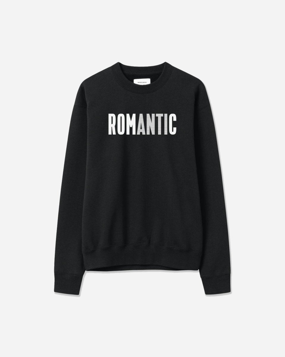 Edna Romantic Sweatshirt - Black - Munk Store