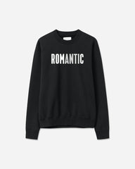 Edna Romantic Sweatshirt - Black