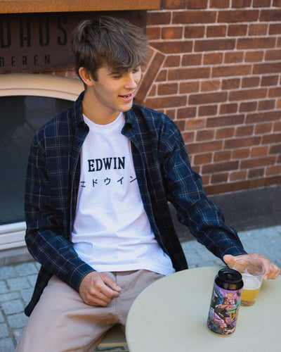 Edwin Japan TS - White - Munk Store