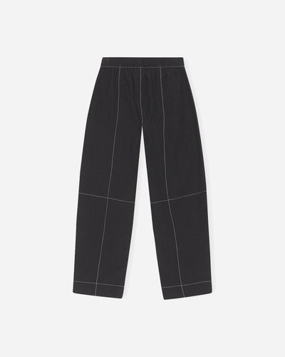 Elasticated Curve Pants - Black - Munk Store