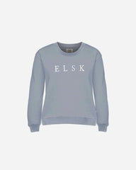 ELSK® CHENILLE EMB. ØRUM WOMEN'S SWEATSHIRT - TRADEWINDS