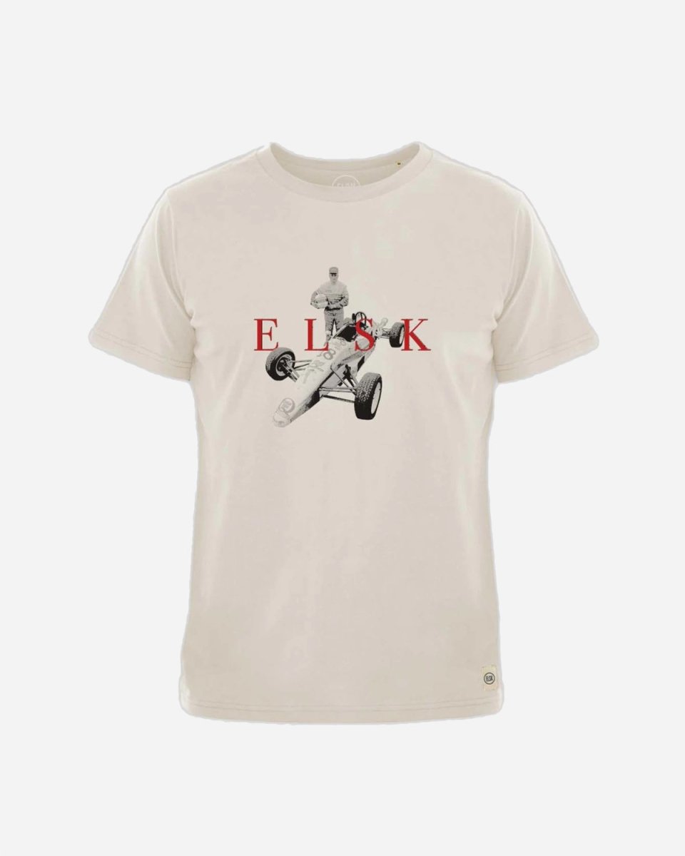 ELSK® FORMEL FORD BRUSHED T-SHIRT - VAPOR GREY - Munk Store