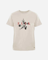 ELSK® FORMEL FORD BRUSHED T-SHIRT - VAPOR GREY