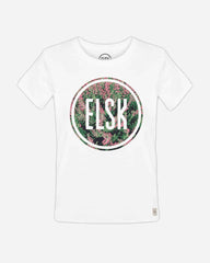 Elsk Lyng Logo Women's Tee - white