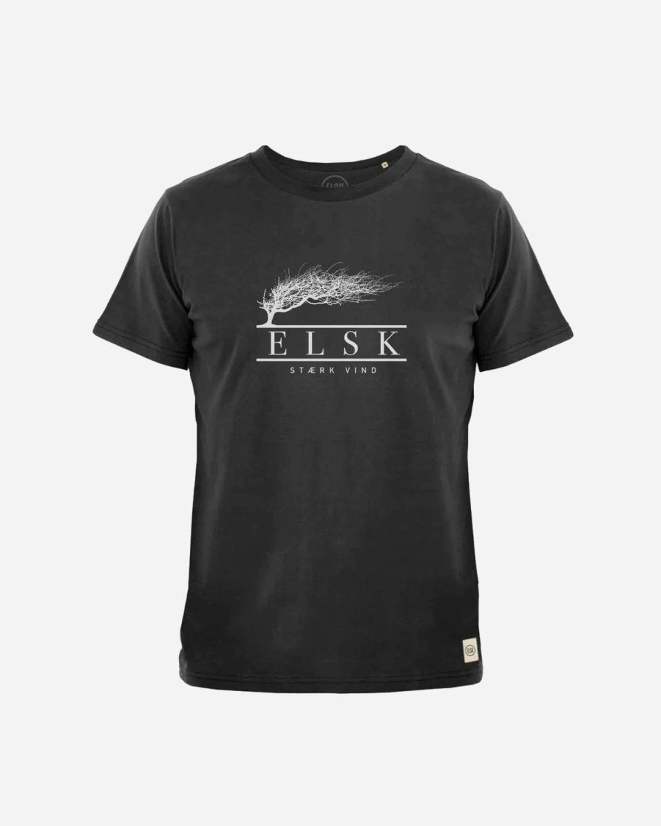 ELSK® VIND ESSENTIAL MEN'S TEE - BLACK - Munk Store