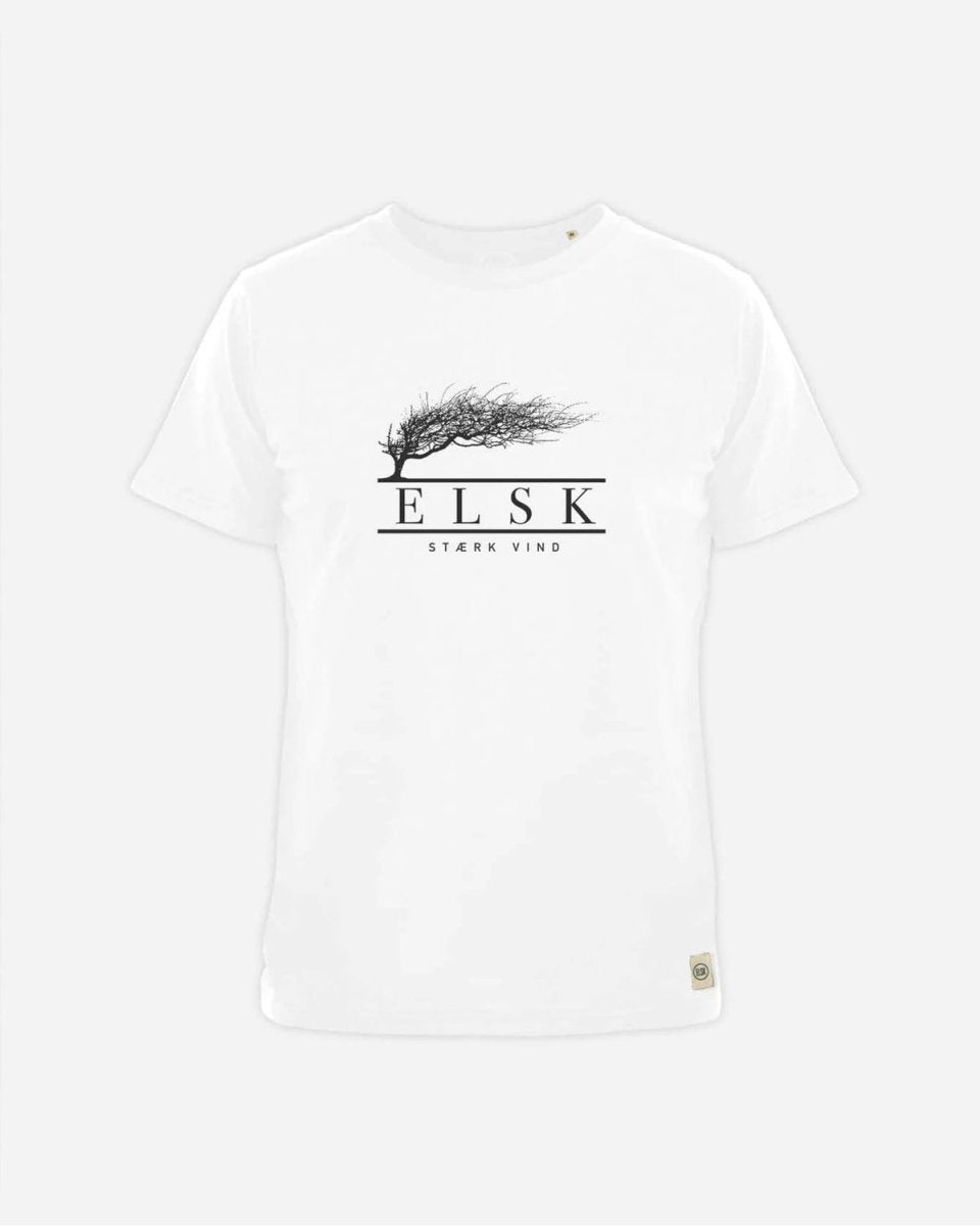 ELSK® VIND ESSENTIAL MEN'S TEE - WHITE - Munk Store
