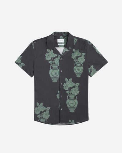 Enzo Wase Shirt - Black/Green - Munk Store