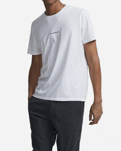 Ethan Print Tee 3208 - White - Munk Store