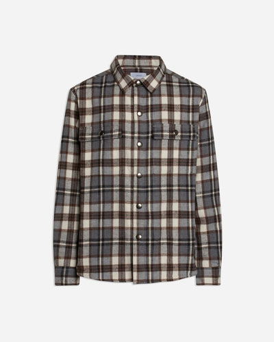 Everett Shirt Jacket - Grey - Munk Store