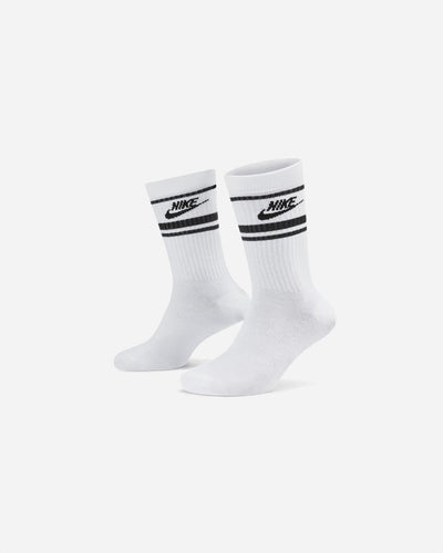 Everyday Essential Socks 3-PK - White/Black - Munk Store