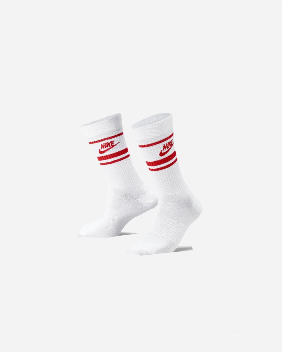 Everyday Essential Socks 3-PK - White/Red - Munk Store