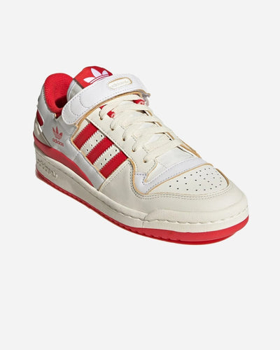 Forum 84 Low W - White/Red/White - Munk Store