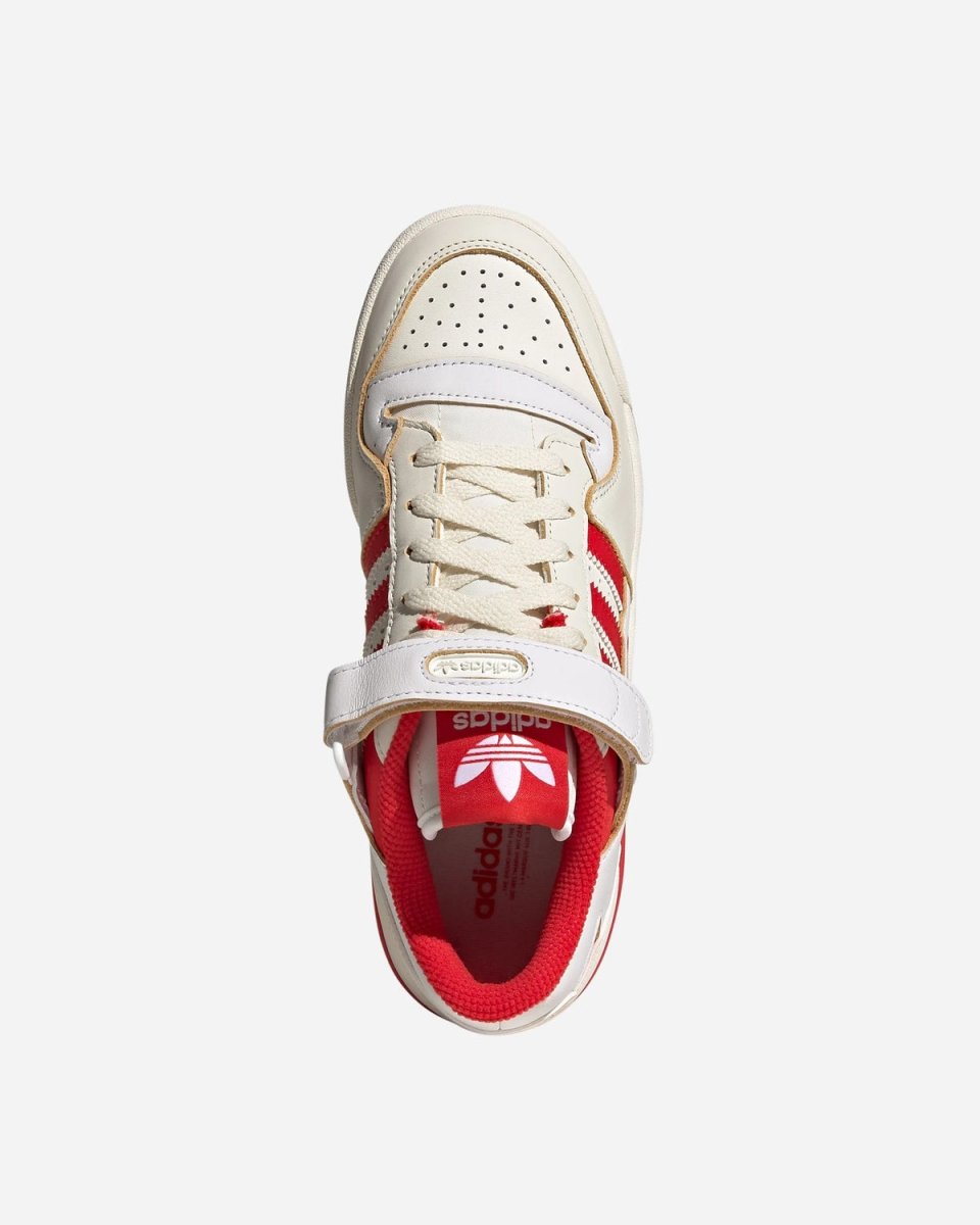 Forum 84 Low W - White/Red/White - Munk Store