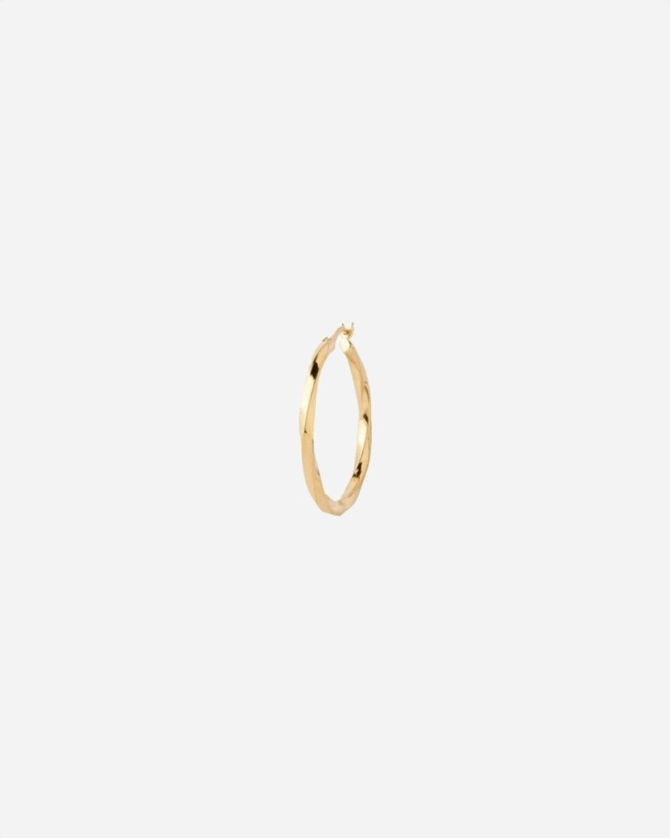 Francisca Hoop Small - Gold Plated - Munk Store