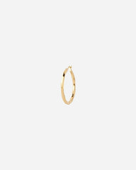 Francisca Hoop Small - Gold Plated