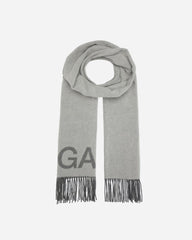 Fringed Wool Scarf - Paloma Melange