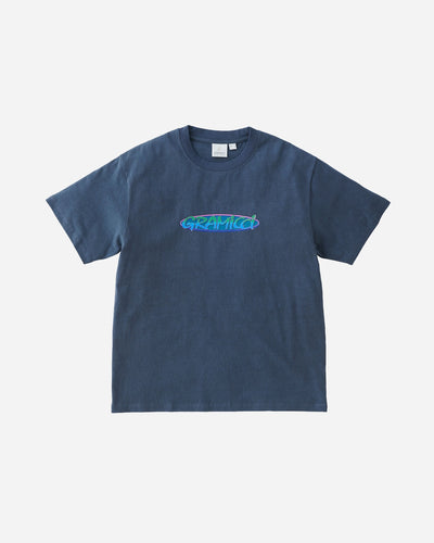 Oval Tee - Navy Pigment - Gramicci - Munkstore.dk