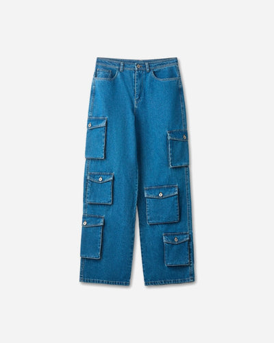 Gad Pants - Medium Denim Blue - Munk Store