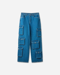 Gad Pants - Medium Denim Blue
