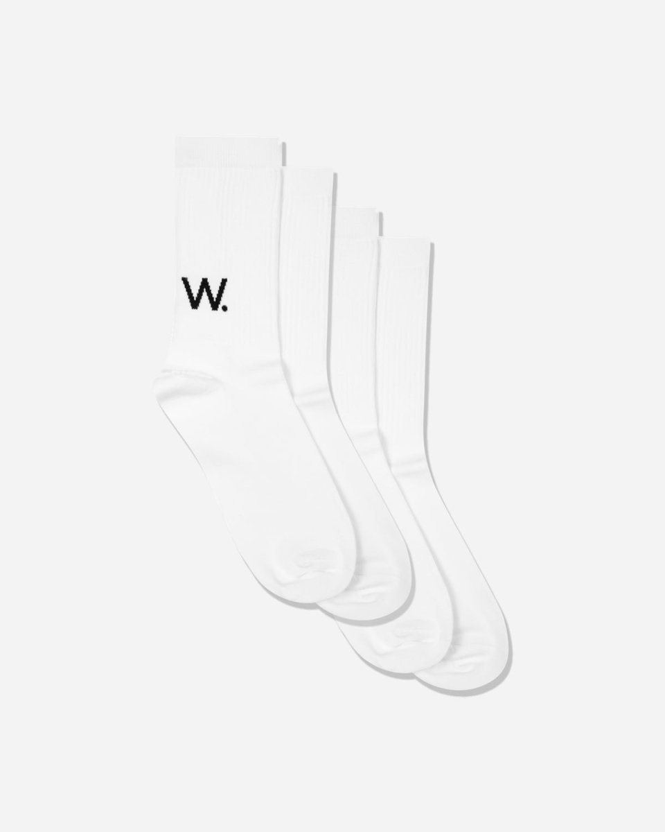 Gail 2-pack Socks - White - Munk Store