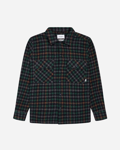 Glixto Tweed Shirt - Green - Munk Store