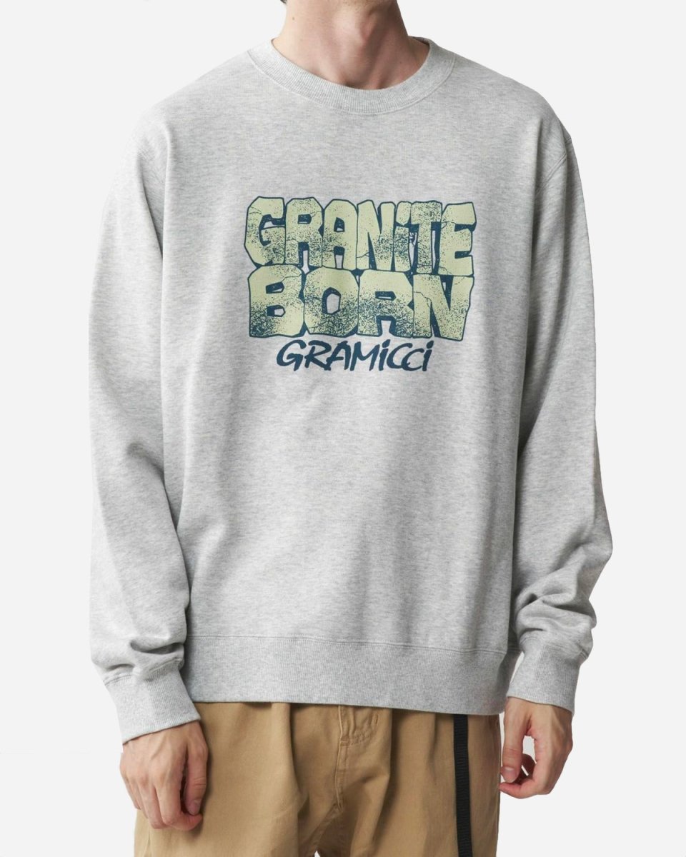 Granite Born Sweatshirt - Ash Heather - Munk Store