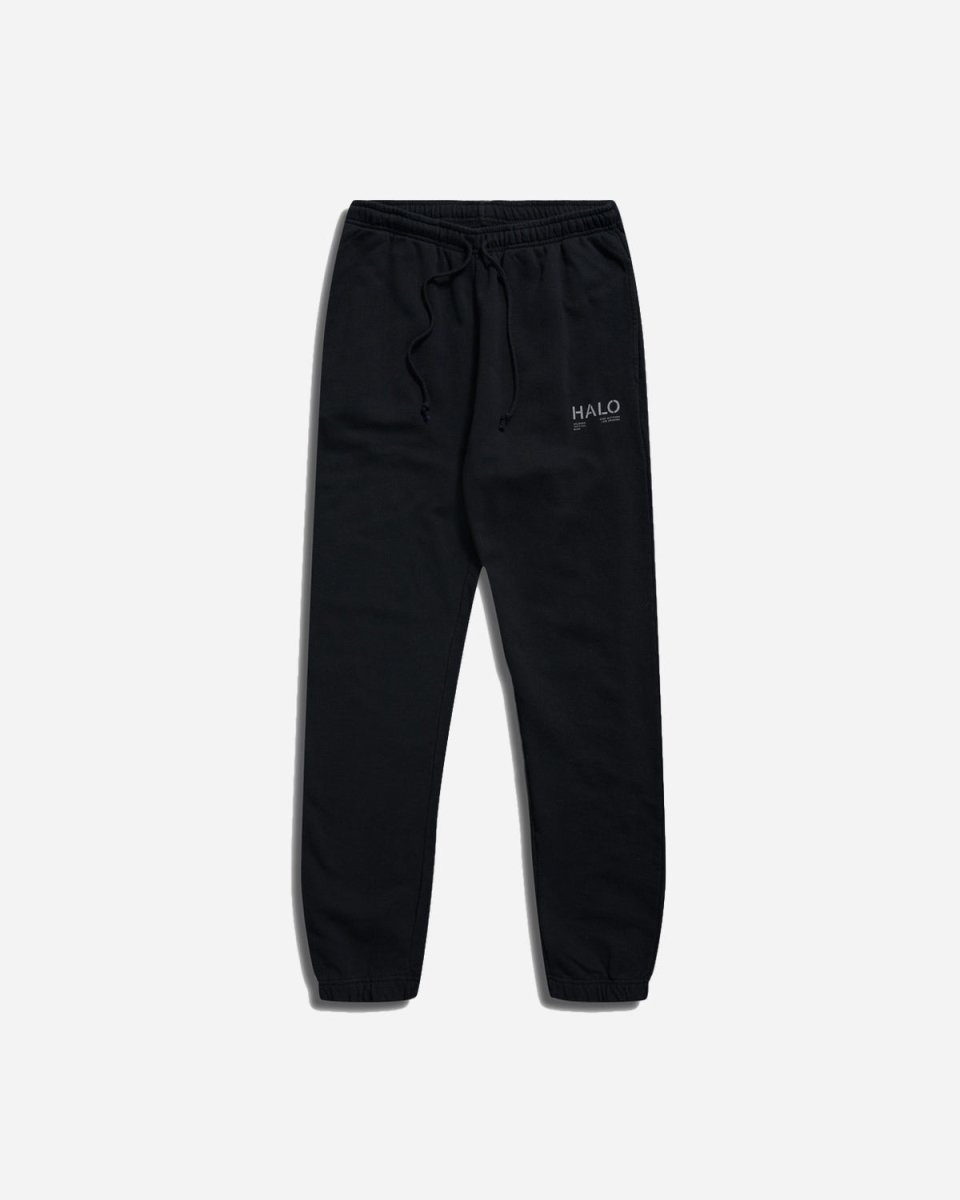 Halo Cotton Sweatpants - Black - Munk Store